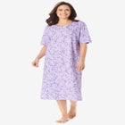 Long Tagless Sleepshirt image number null