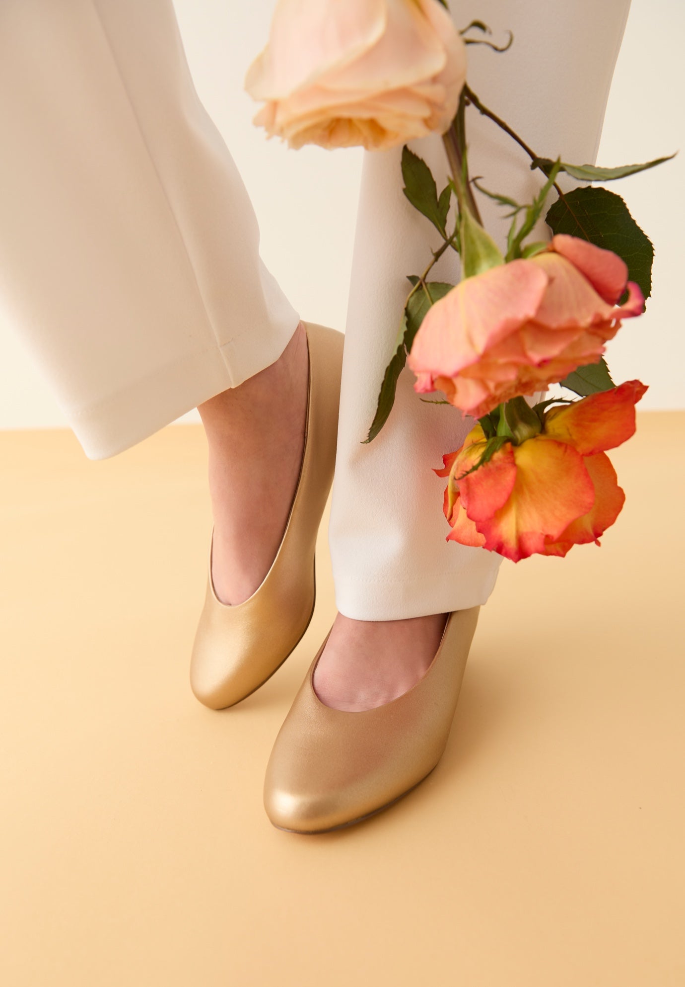 The Vida Leather-Like Slip On Pump image number 1