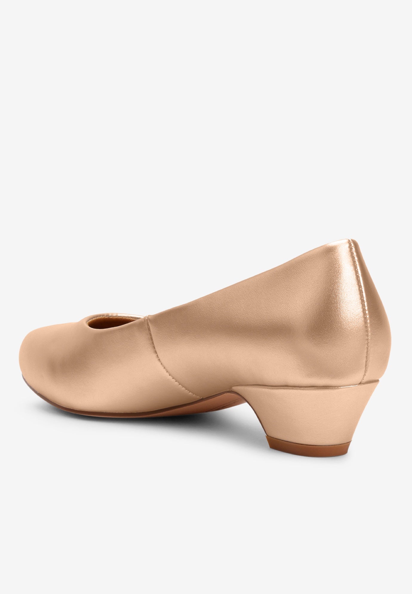 The Vida Leather-Like Slip On Pump image number 3