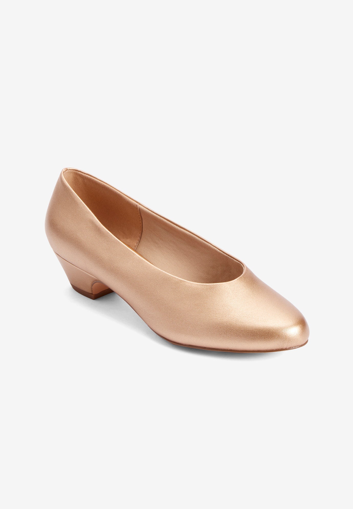 The Vida Leather-Like Slip On Pump image number 2