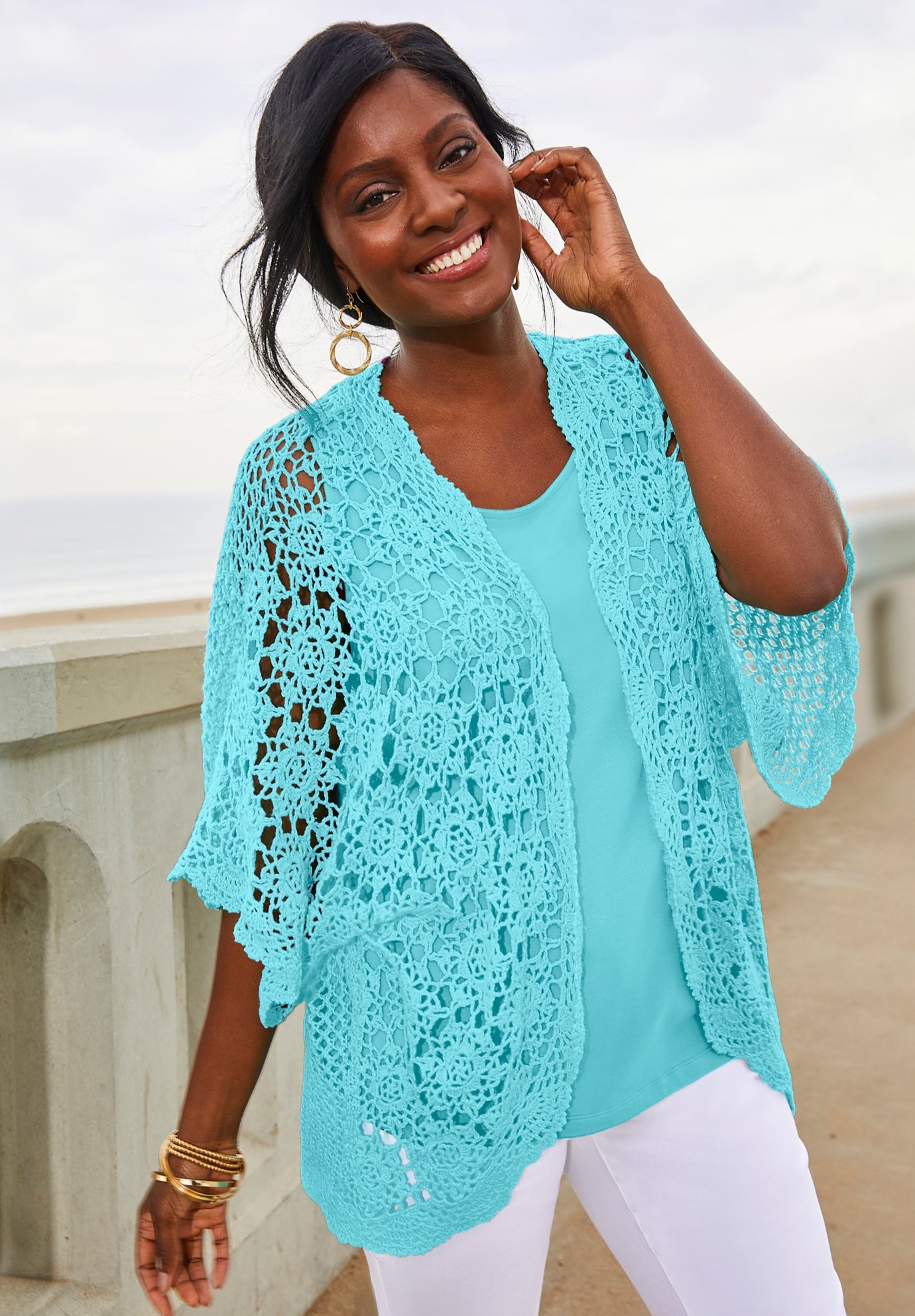 Crochet Cardigan image number 0