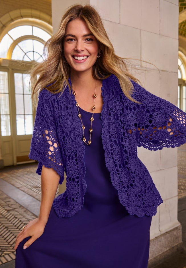 Crochet Cardigan image number 1