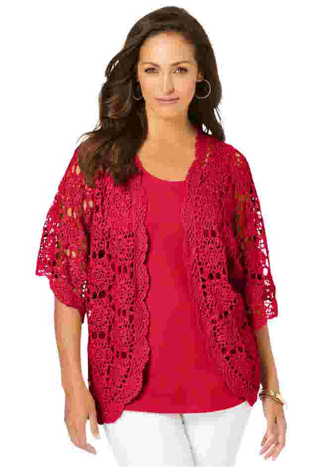 Crochet Cardigan image number 0