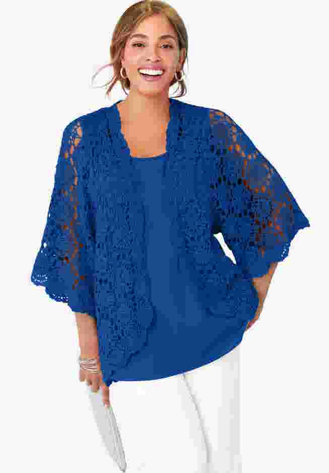 Crochet Cardigan image number 0