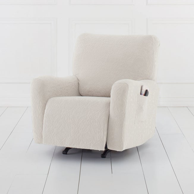 BH Studio Ikat Stretch Recliner Slipcover image number 1