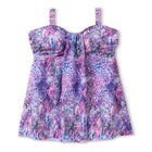 Two-Piece Flyaway Swim Dress image number 1