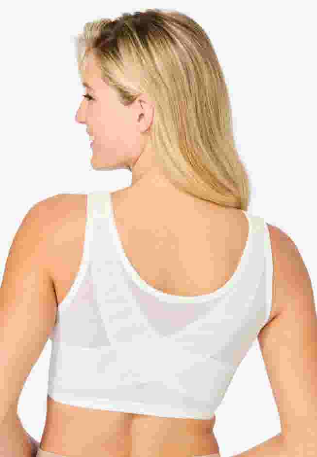 Front Close Wireless Posture Bra image number 0