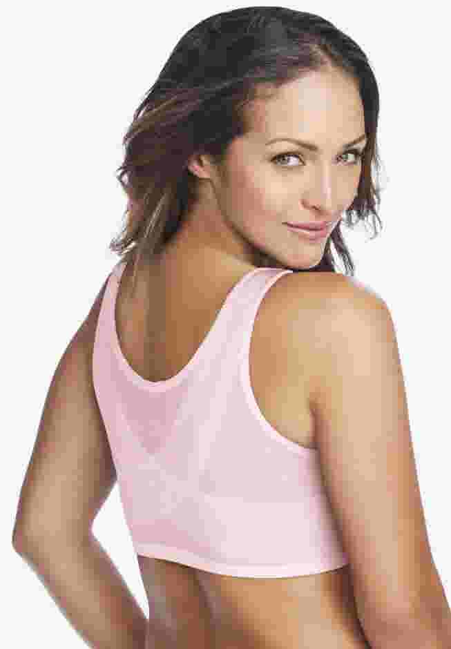 Front Close Wireless Posture Bra image number 0