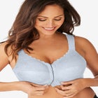 Front Close Wireless Posture Bra image number null