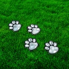 Paw Print Pathway Lights, Set of 4 image number null