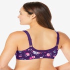 Front-Close Satin Wireless Bra image number null