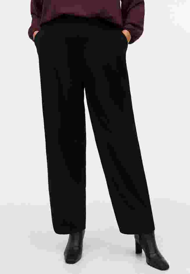 Pull On Relaxed Straight Leg Pant image number 0