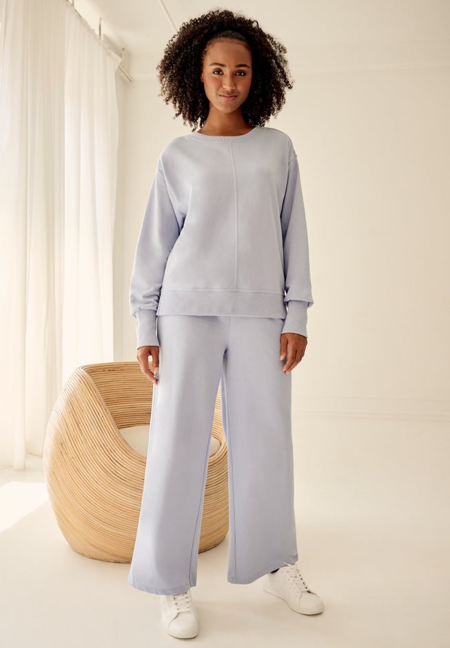 French Terry Crewneck Sweatshirt image number 2