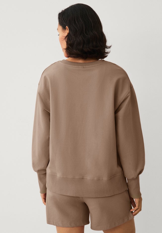 French Terry Crewneck Sweatshirt image number 1