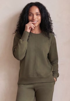 French Terry Crewneck Sweatshirt
