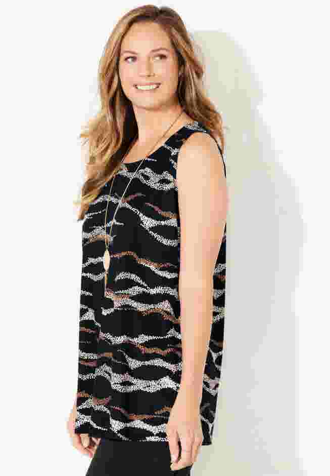 AnyWear Scoop Neck Tank image number 2