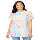 Perfect Short-Sleeve Crewneck Tee image number null