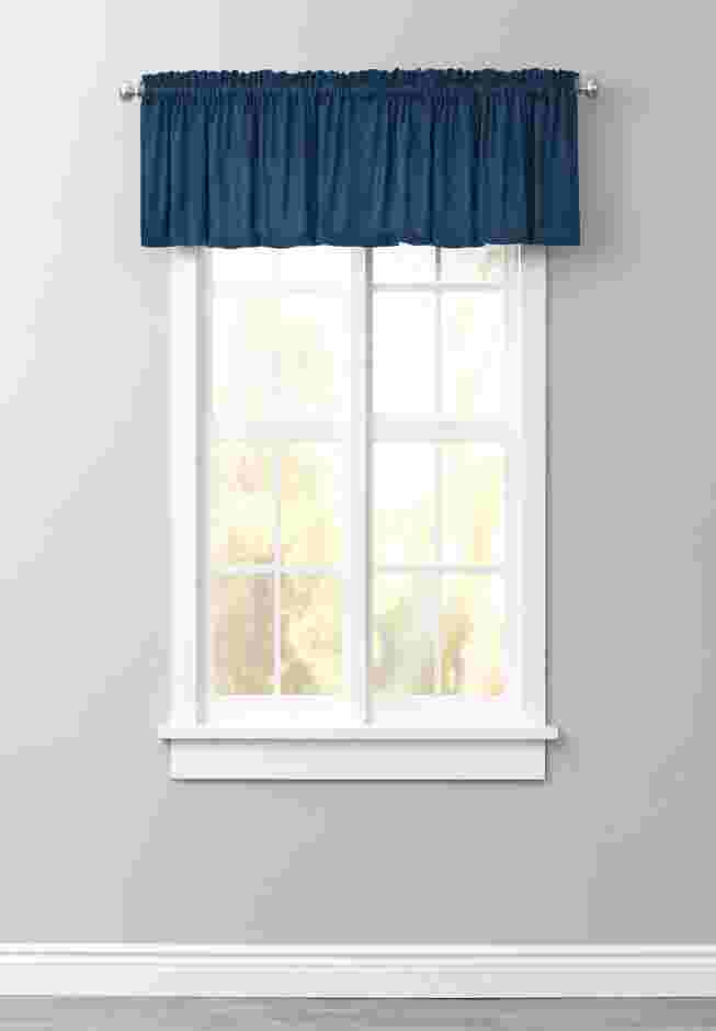 Poly Cotton Canvas Rod-Pocket Valance image number 0
