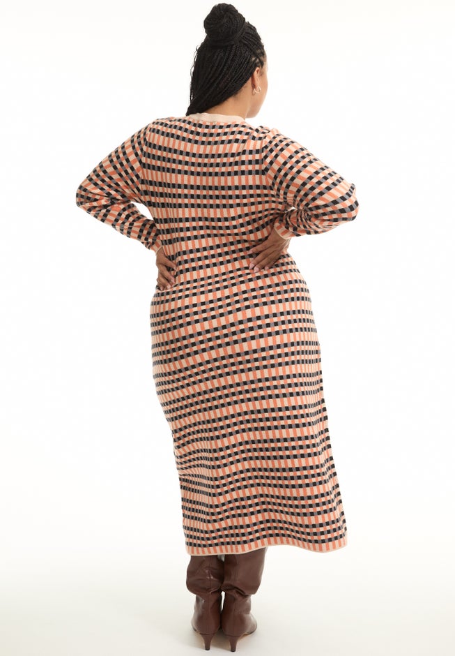 sweater wrap midi dress Dark Plum Sweater Dress - Midi Wrap Dress - Long Sleeve Dress