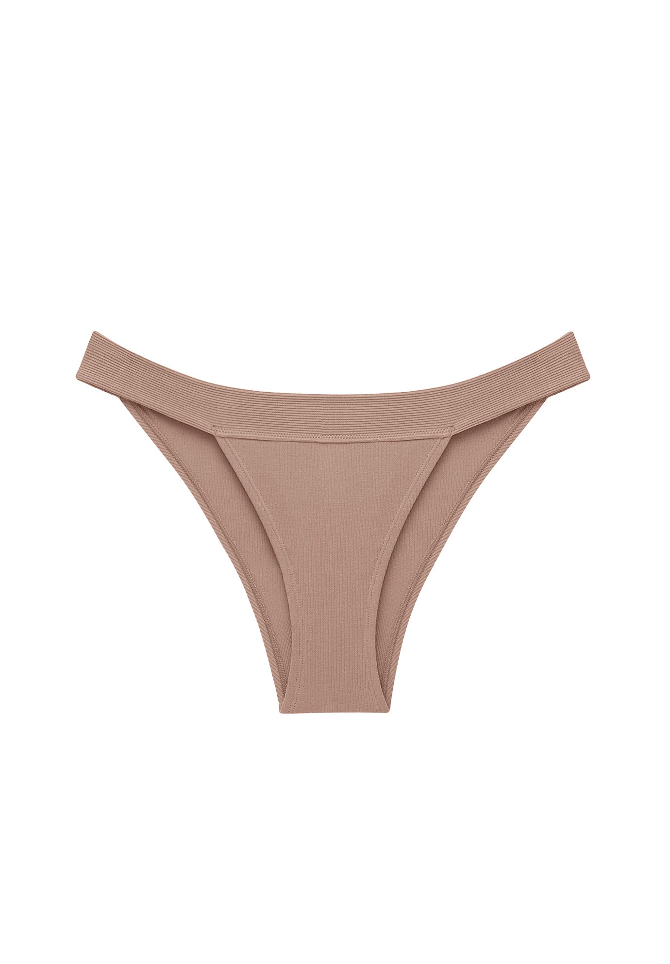 The Cheeky Bikini - Modal Silk Rib image number 1