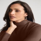 Long Sleeve Mockneck Tee image number null