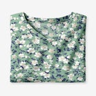 Perfect Printed Short-Sleeve V-Neck Tee image number null