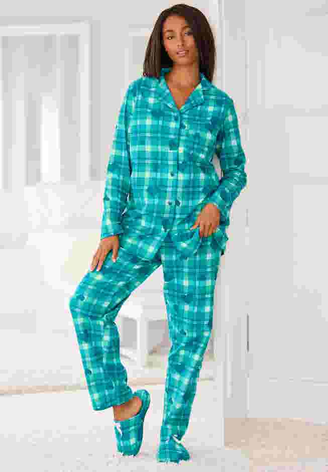 Classic Flannel Pajama Set image number 3