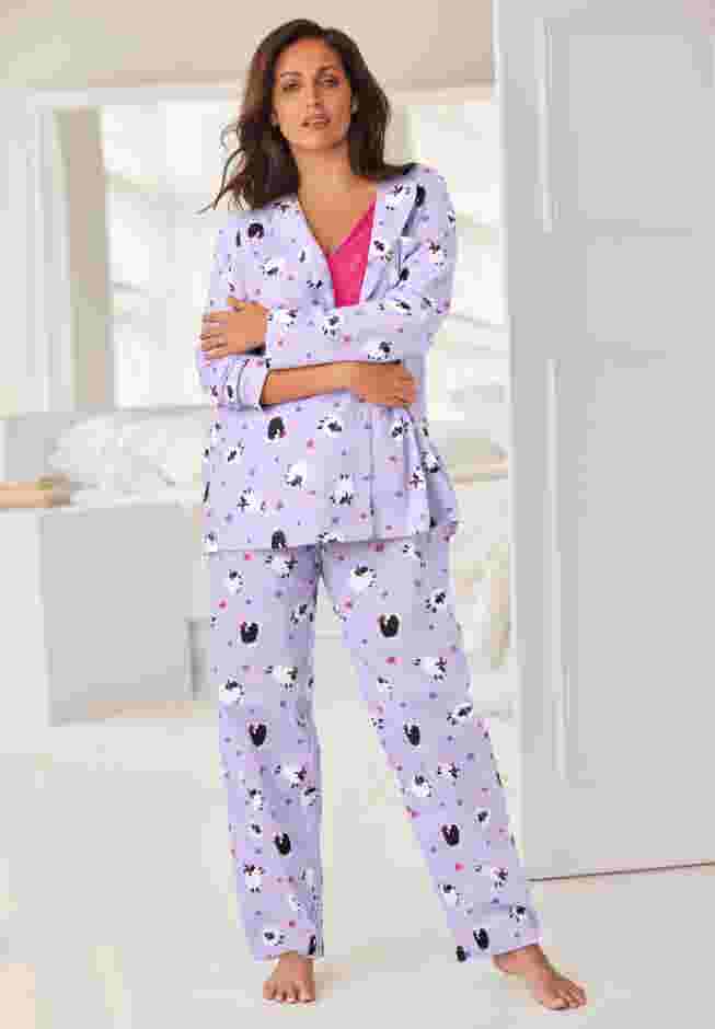 Classic Flannel Pajama Set image number 0