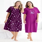 2-Pack Long Sleepshirts image number null