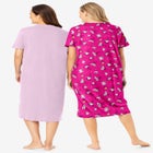 2-Pack Long Sleepshirts image number 1