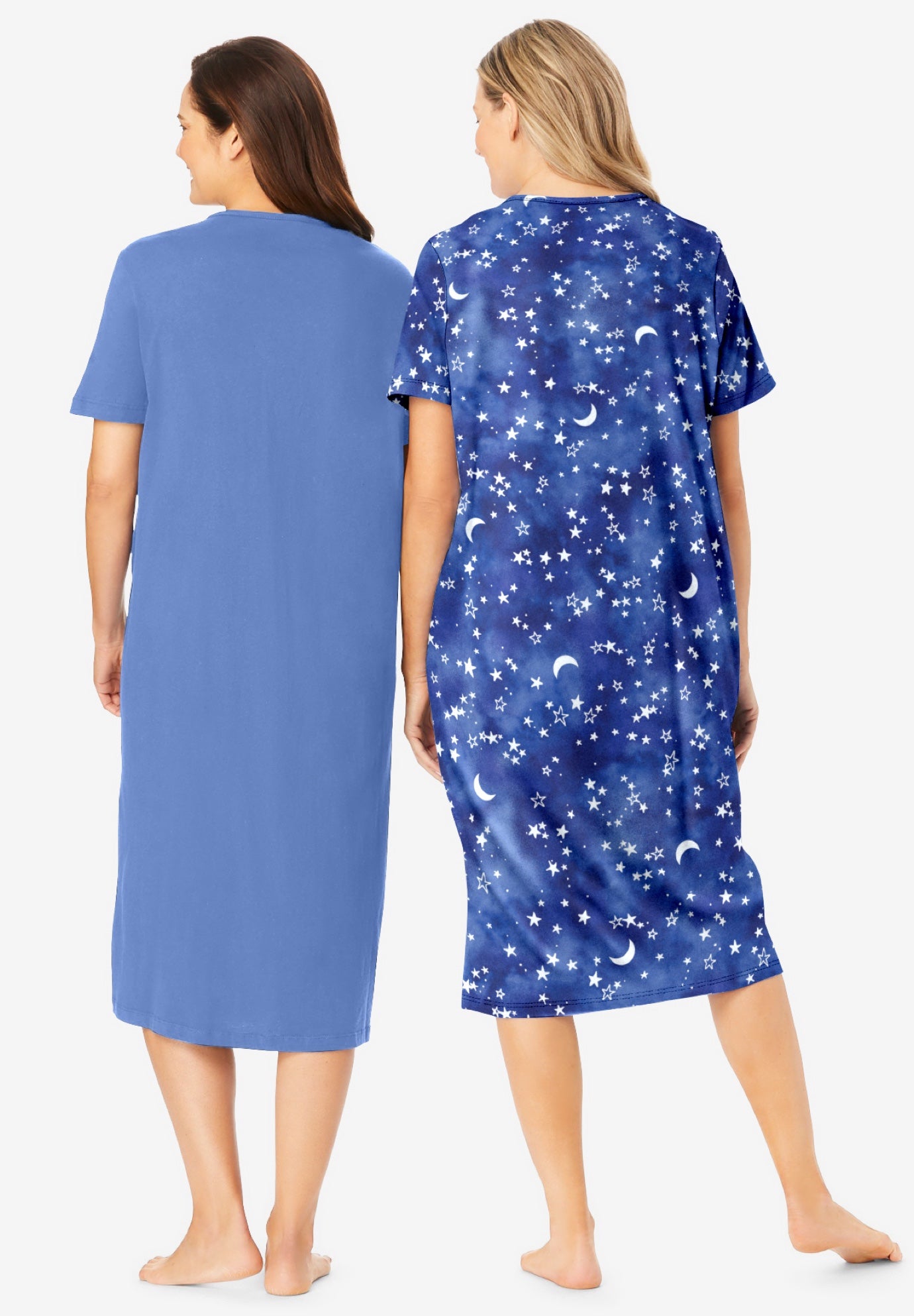 2-Pack Long Sleepshirts image number 1