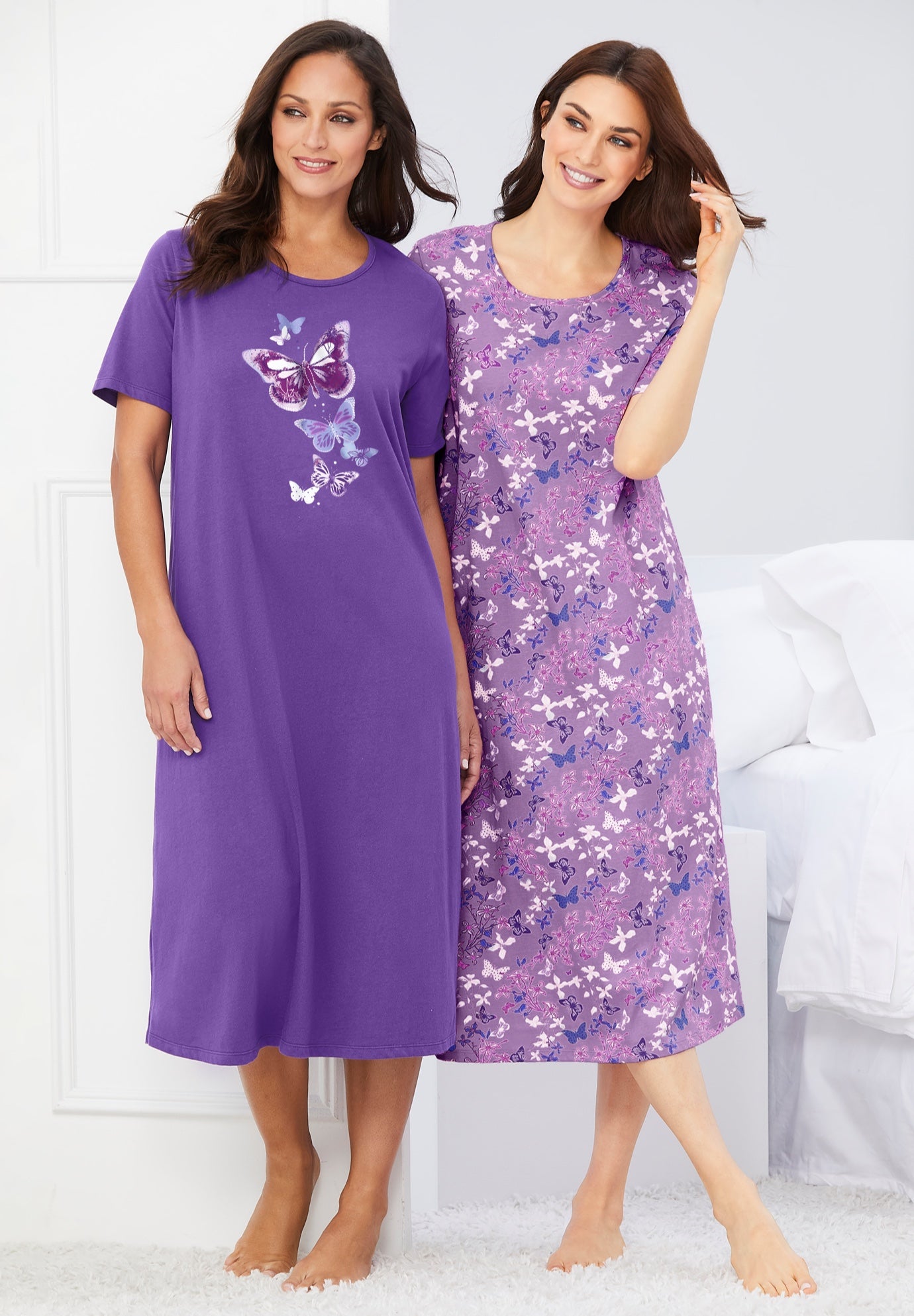2-Pack Long Sleepshirts image number 0