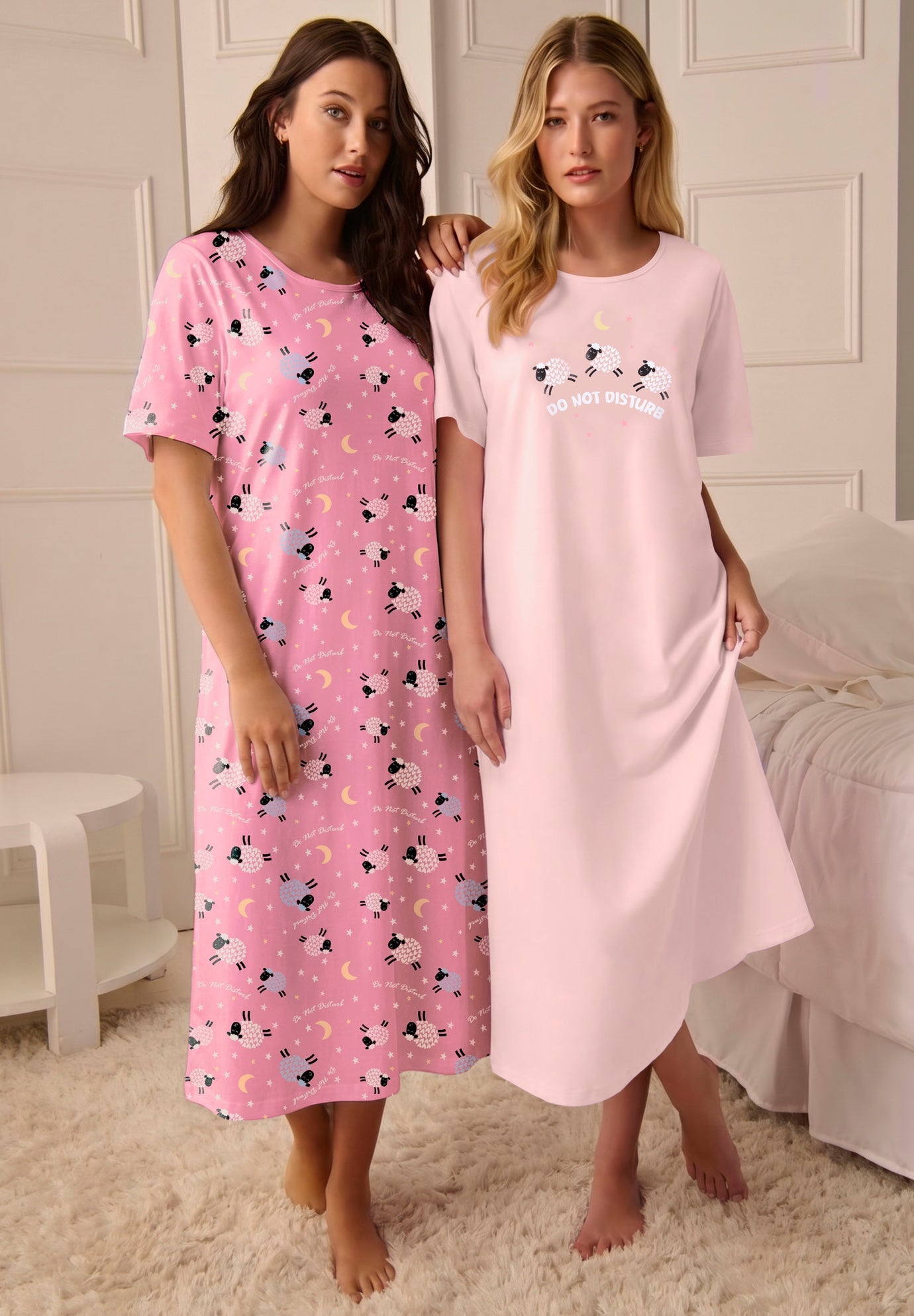 2-Pack Long Sleepshirts image number 0