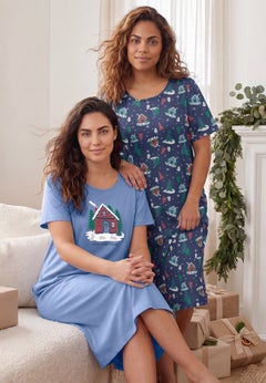 2-Pack Long Sleepshirts