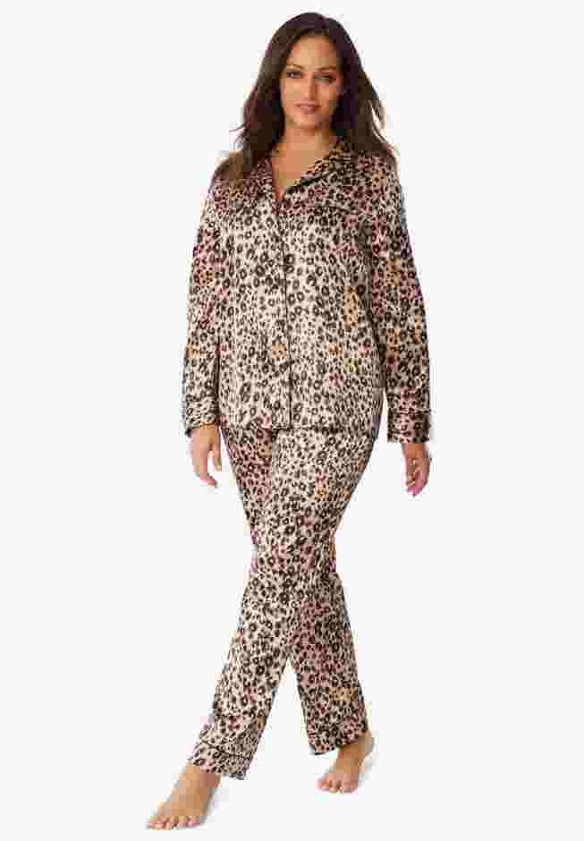 The Luxe Satin Pajama Set  image number 0