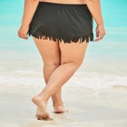 Fringe Swim Skirt  image number null