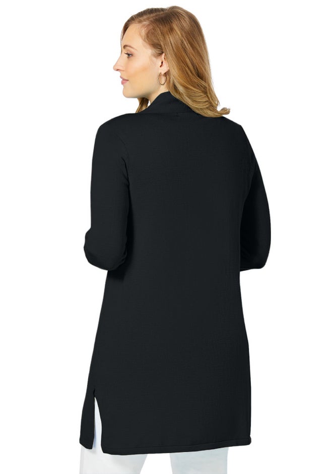 Fine Gauge Cardigan Topper image number 1