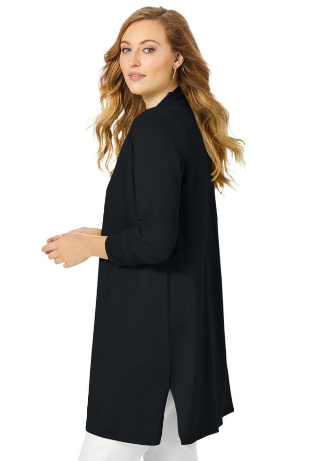 Fine Gauge Cardigan Topper image number 2