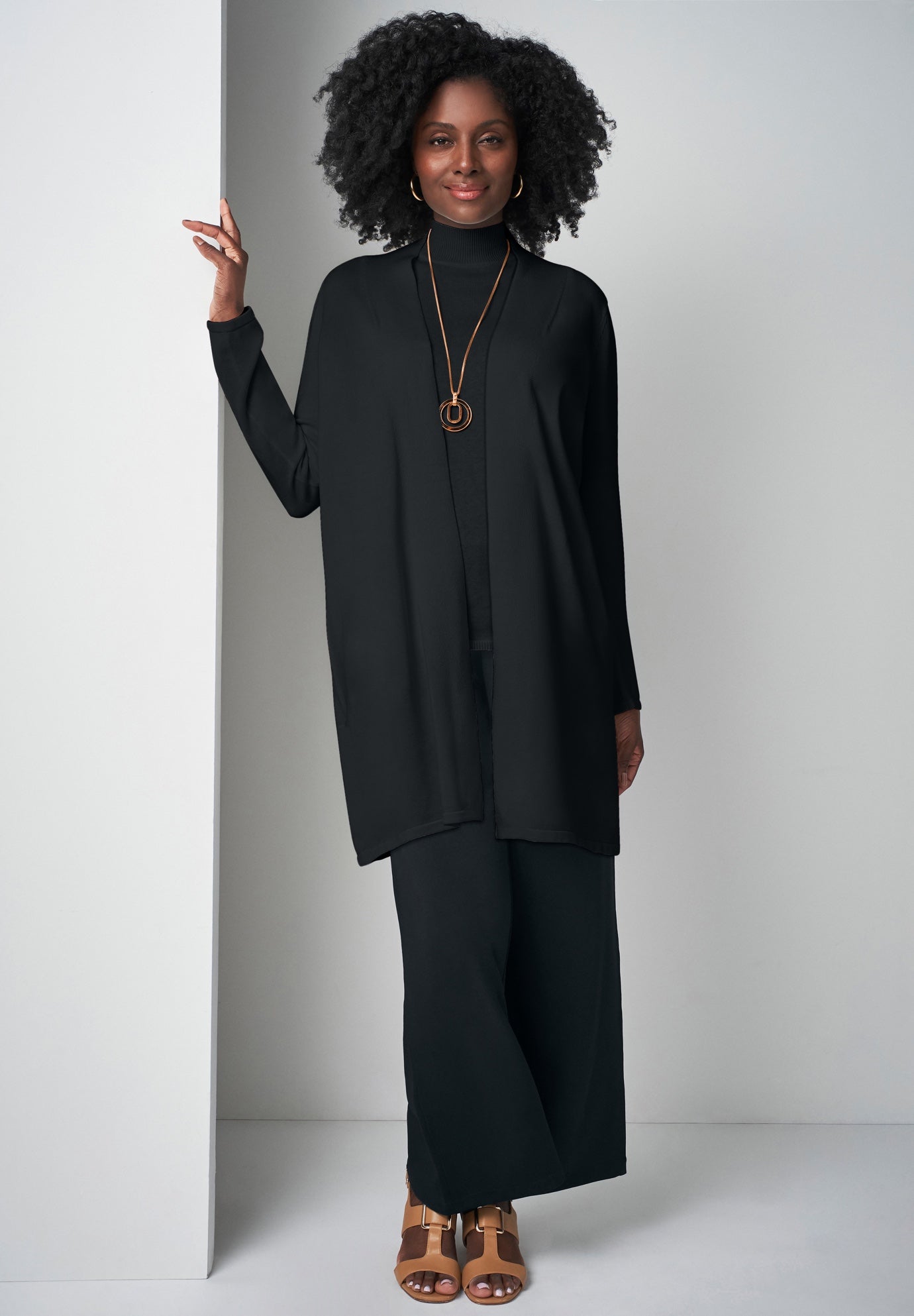 Fine Gauge Cardigan Topper image number 0