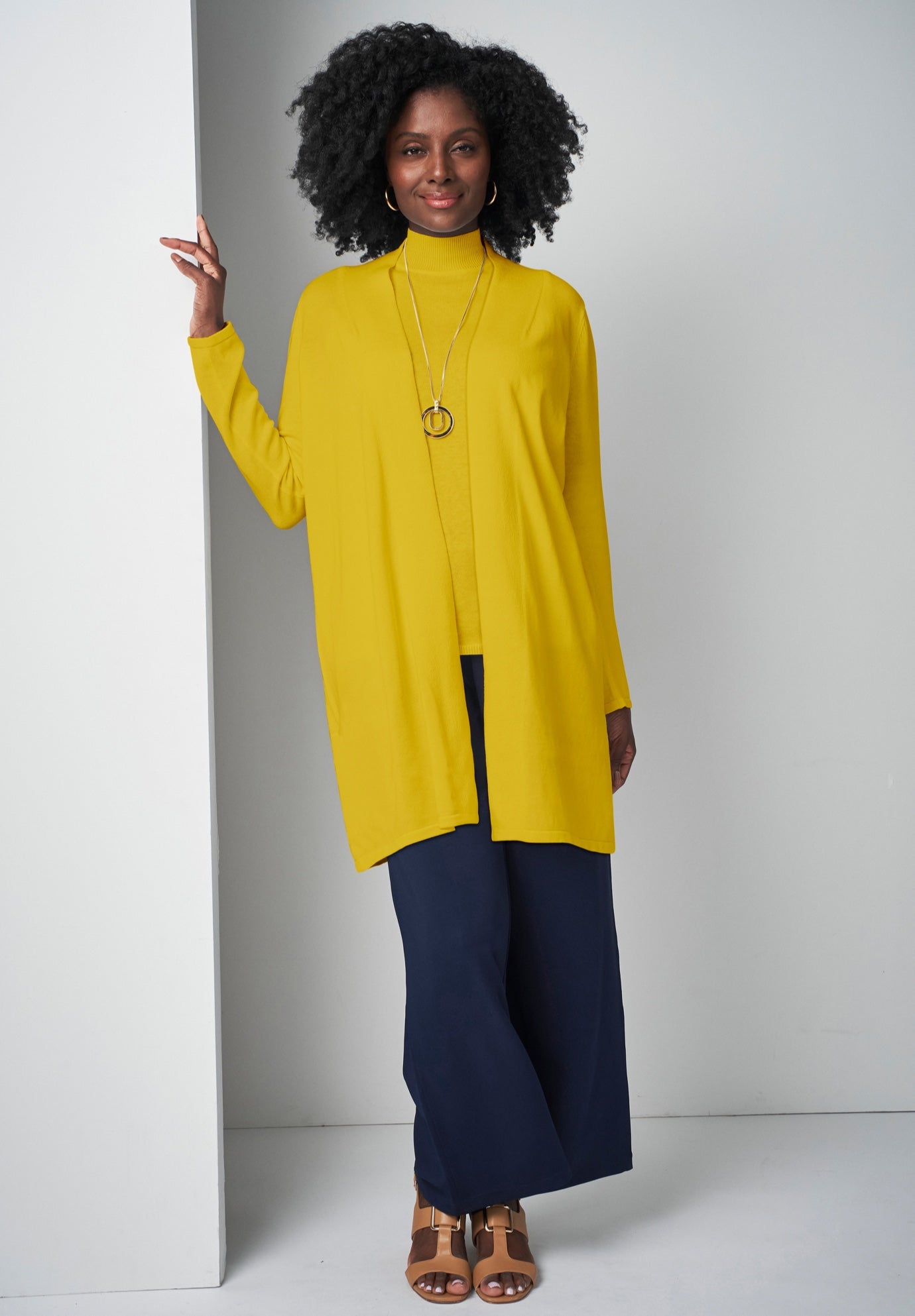 Fine Gauge Cardigan Topper image number 0