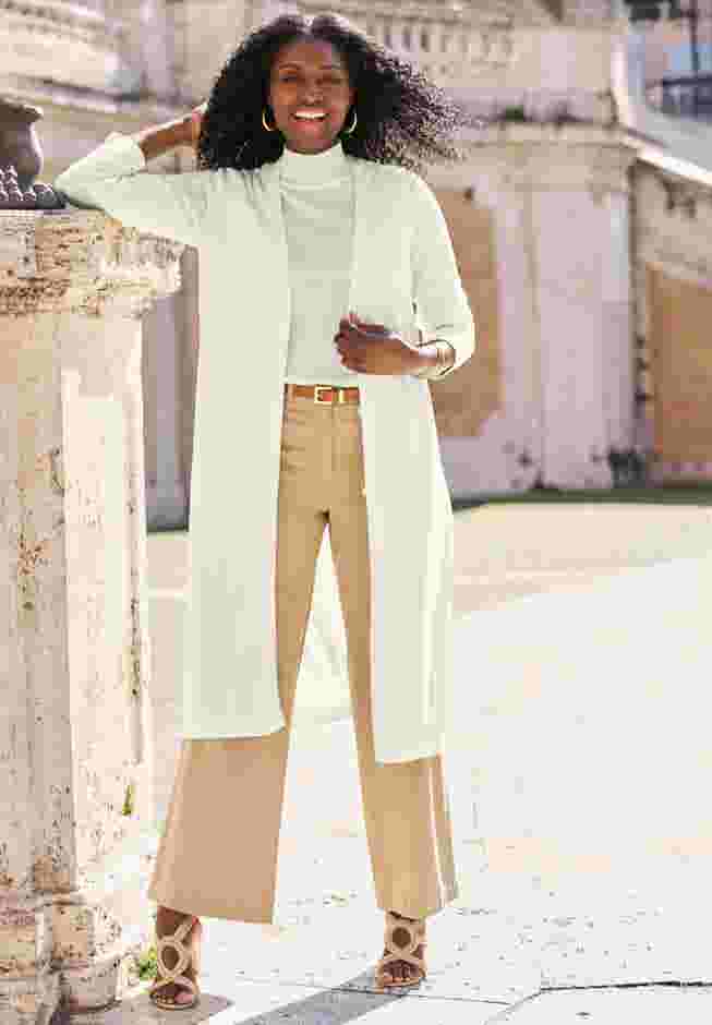 Fine Gauge Cardigan Topper image number 0