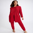 Fine Gauge Cardigan Topper image number null