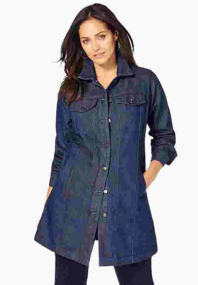 Long Denim Jacket image number 0