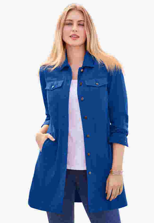 Long Denim Jacket image number 0