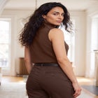 Carefree Cashmere Sleeveless Turtleneck Shell image number 1
