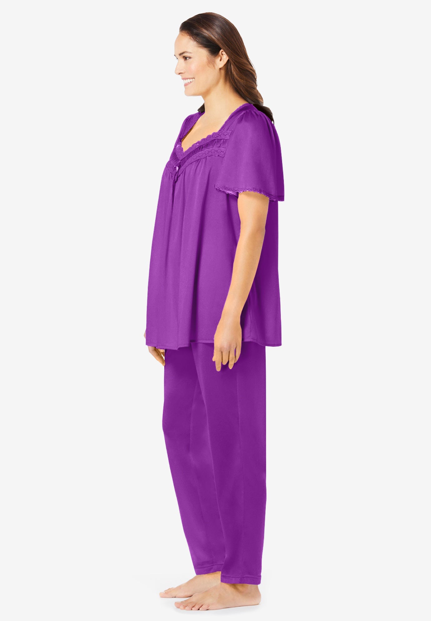 Silky 2-Piece PJ Set  image number 2