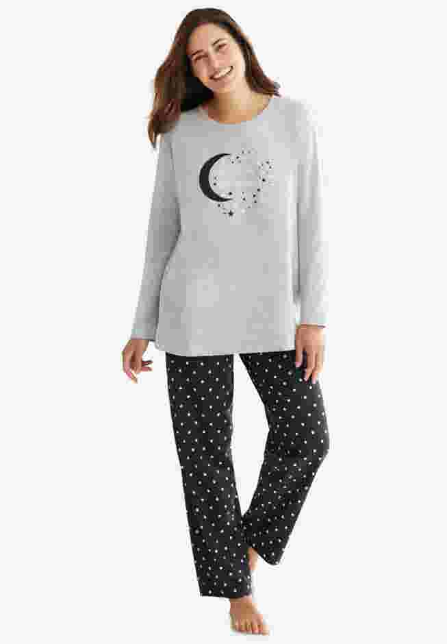 Long Sleeve Knit PJ Set image number 0