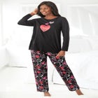 Long Sleeve Knit PJ Set image number null