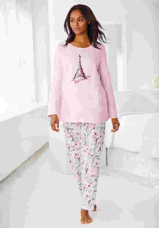 Long Sleeve Knit PJ Set image number 0