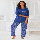 Long Sleeve Knit PJ Set image number null